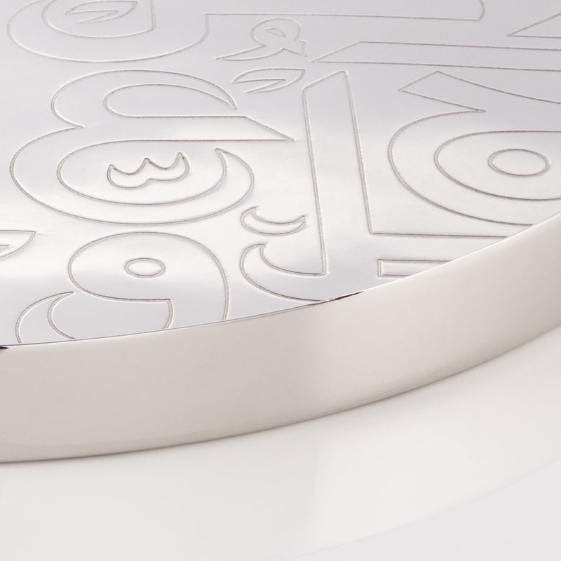 Dallaty Silver Serving Tray 40x40x3cm - Image 3